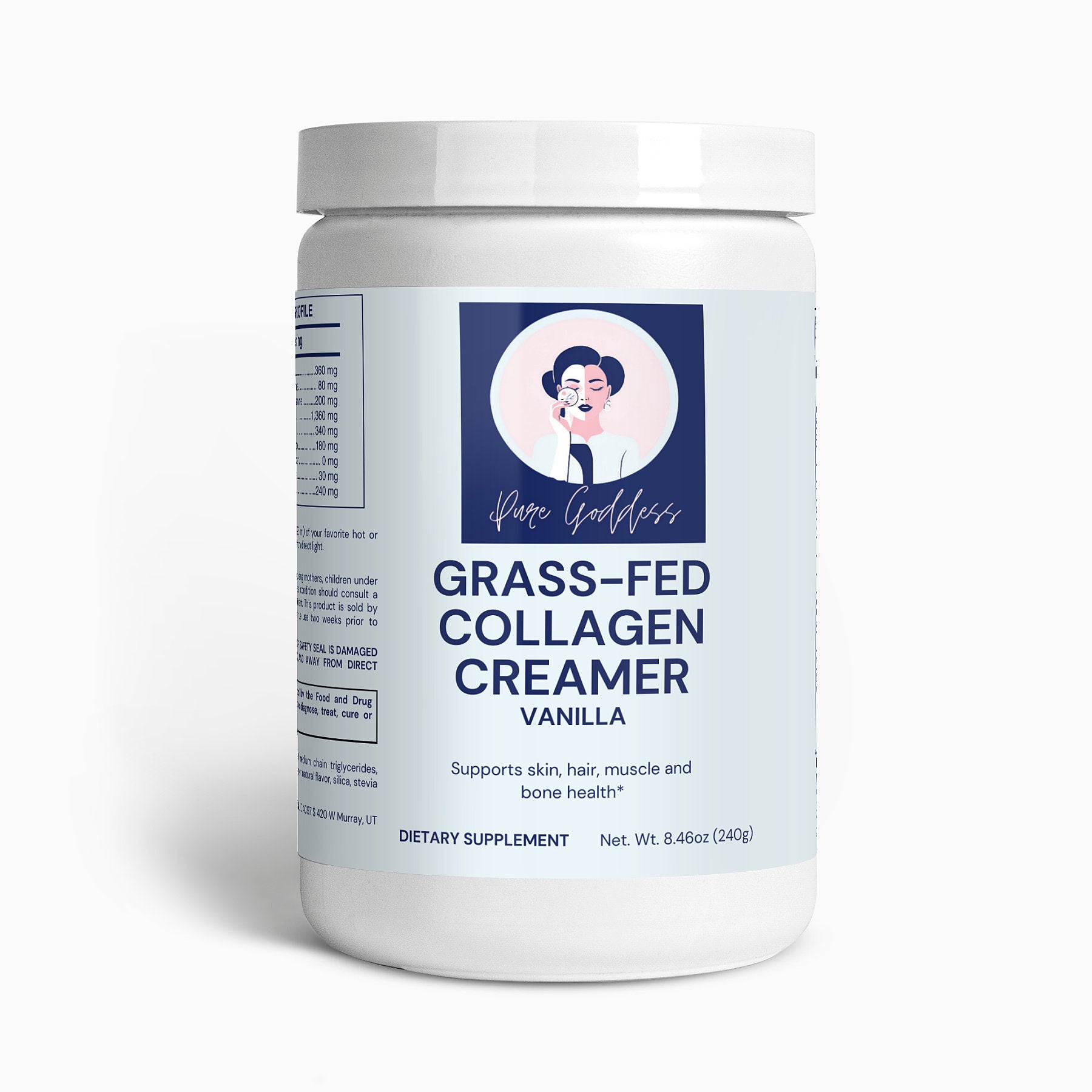 Grass-Fed Collagen Creamer (Vanilla)