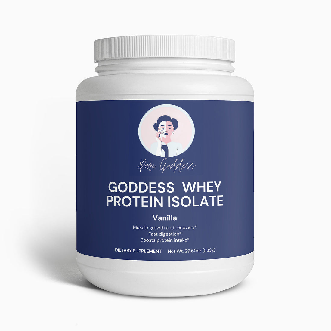  Goddess Whey Protein Isolate Vanilla